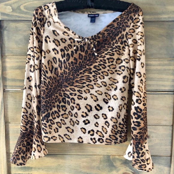 Leopard Print Limited Too Top - Picture 1 of 2
